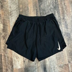 Nike Dri-Fit Black Athletic Shorts With Pockets. Size Medium.